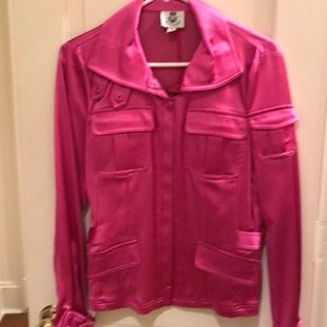 Hot pink Renfrew jacket.